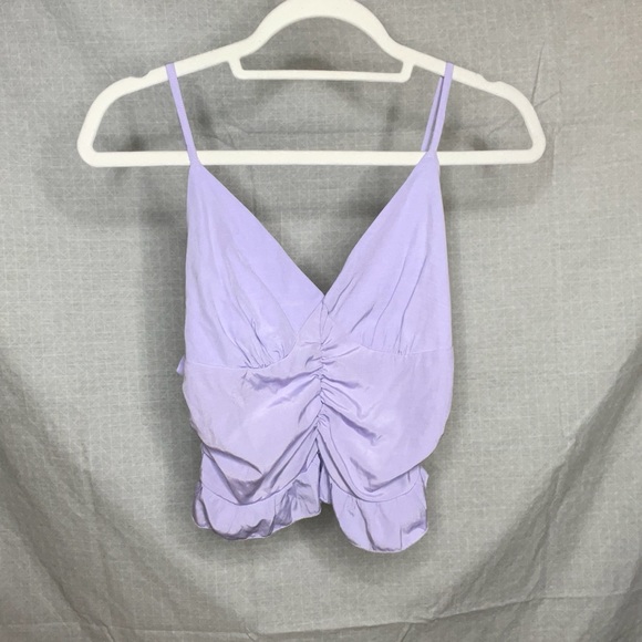 Purple Ruffle Tank - Picture 2 of 3